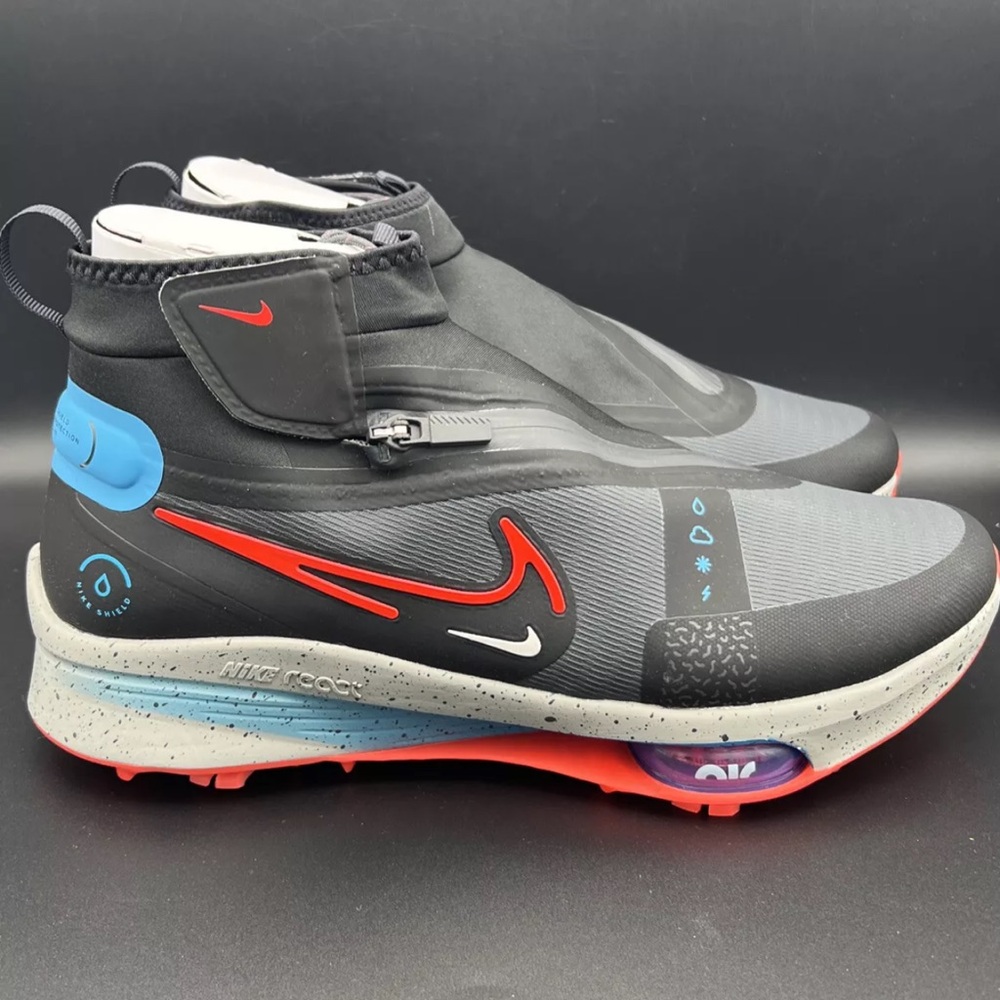 Nike Air Zoom Infinity Tour 2 Shield Black Golf Shoes, Size 10.5 Wide DO8999-060